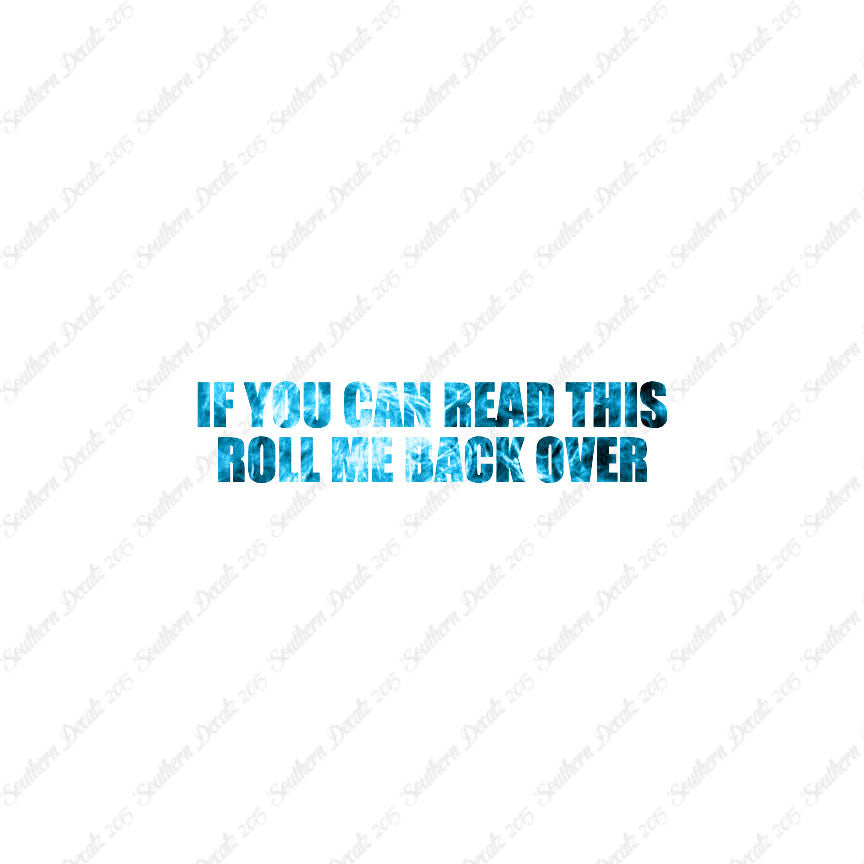 Read This Roll Back Over