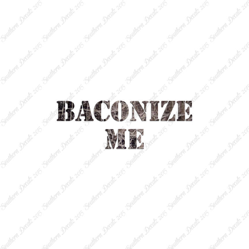 Baconize Me