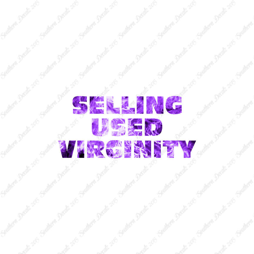 Selling Used Virginity