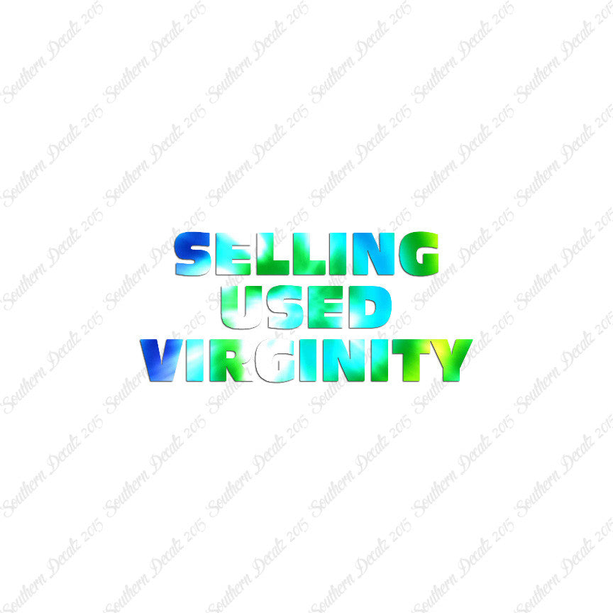 Selling Used Virginity