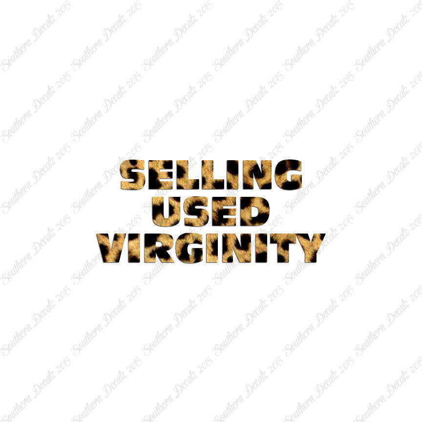 Selling Used Virginity