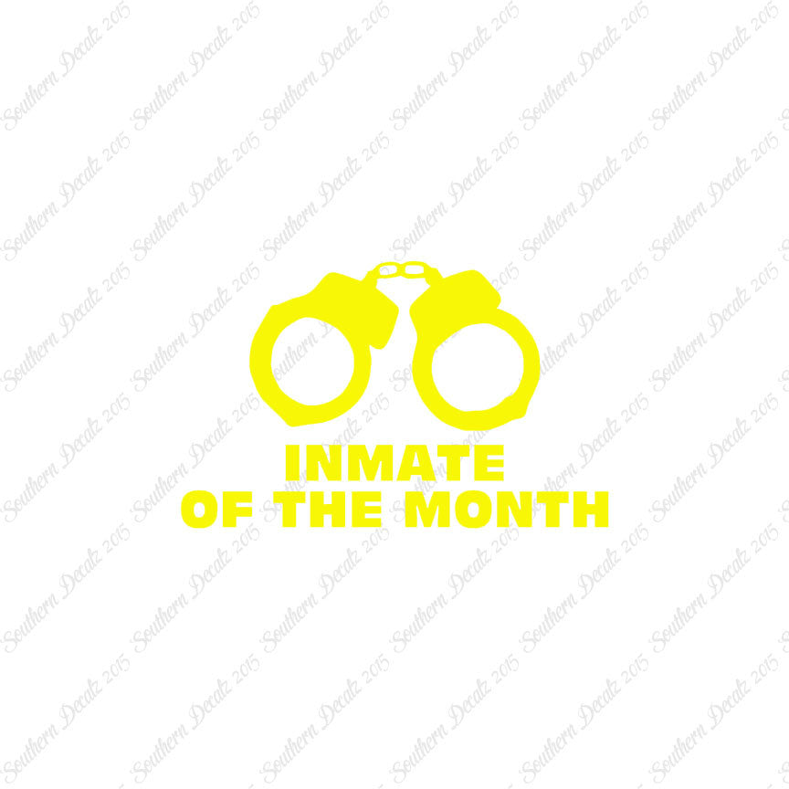Inmate Of The Month