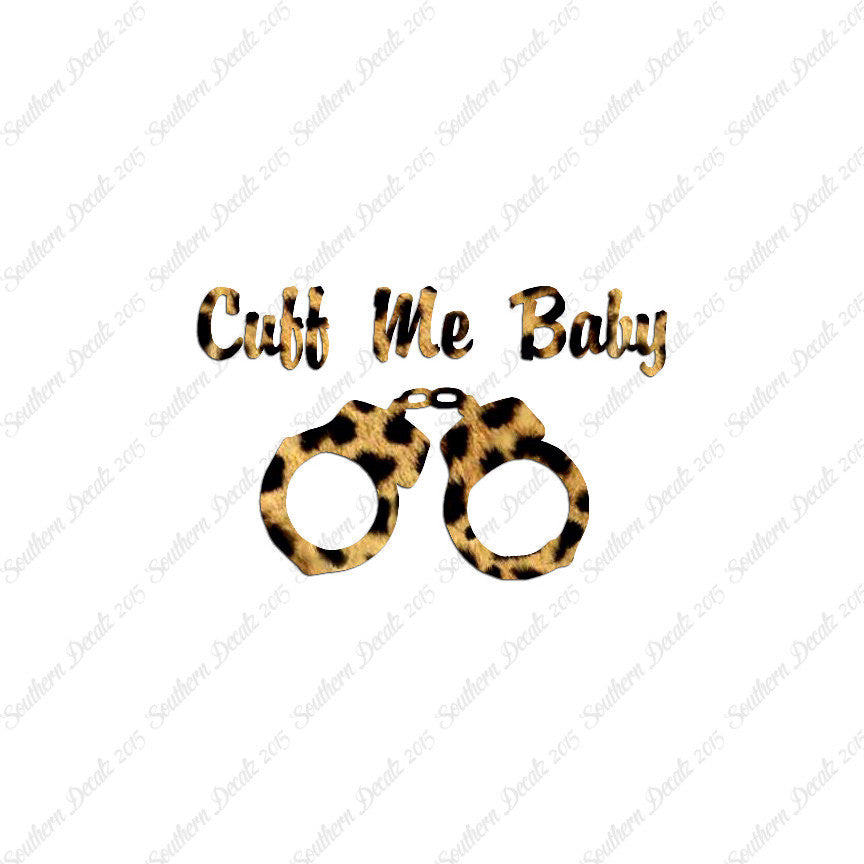 Cuff Me Baby Handcuffs
