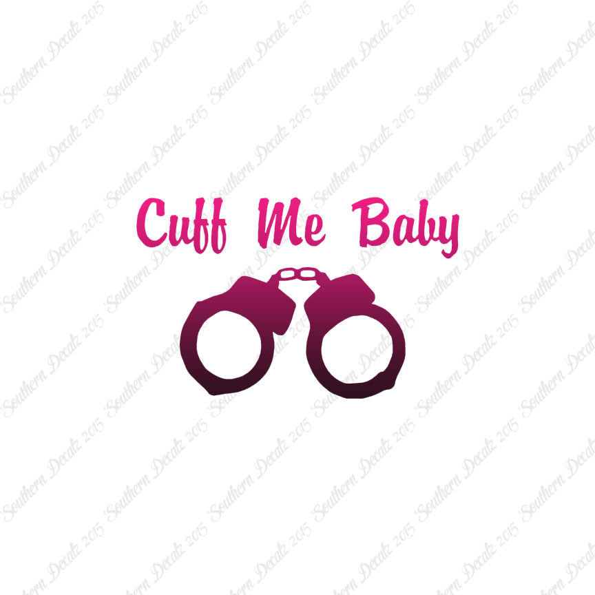 Cuff Me Baby Handcuffs