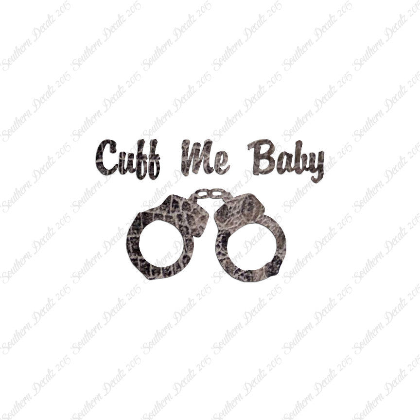 Cuff Me Baby Handcuffs