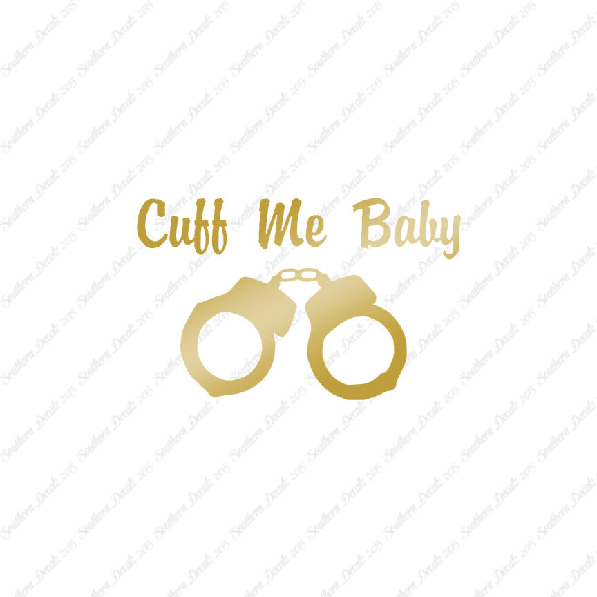 Cuff Me Baby Handcuffs