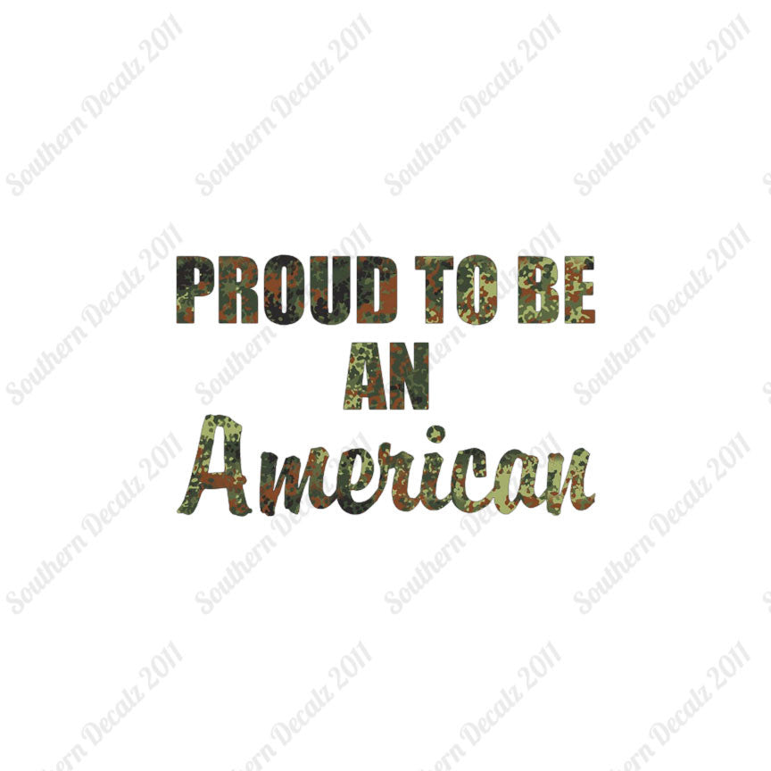 Proud To Be American