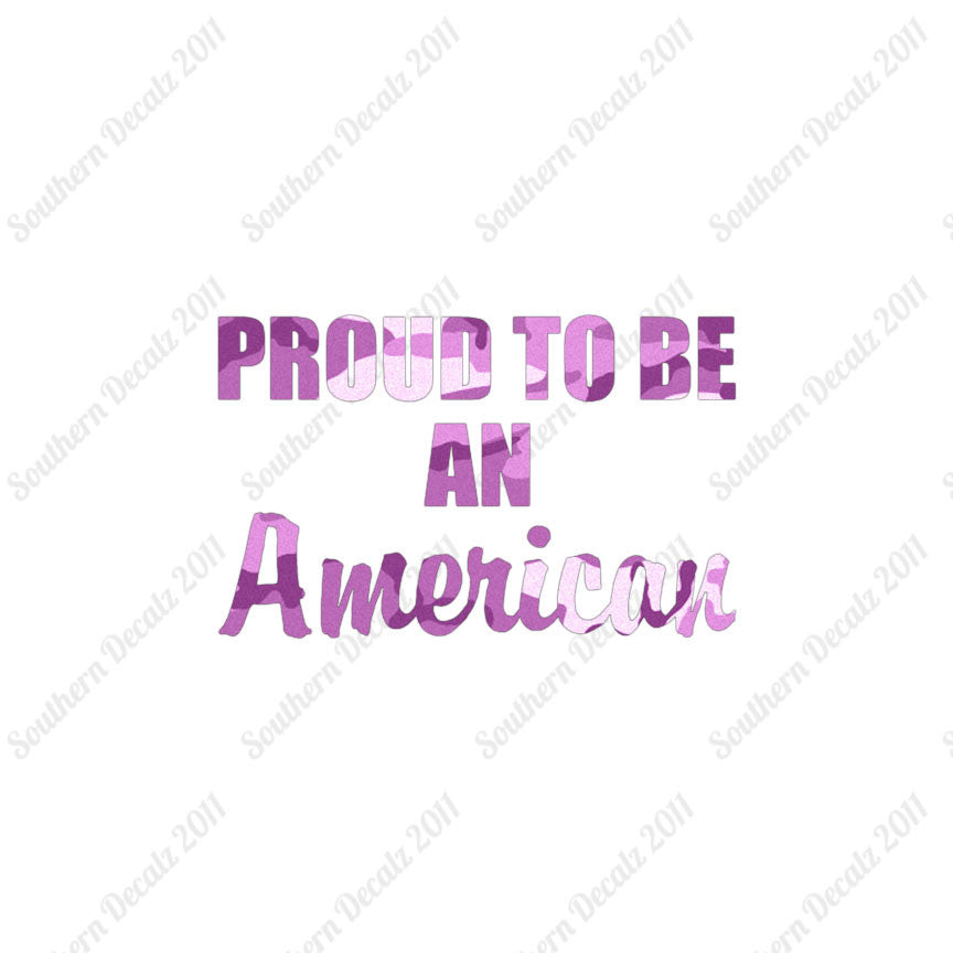 Proud To Be American