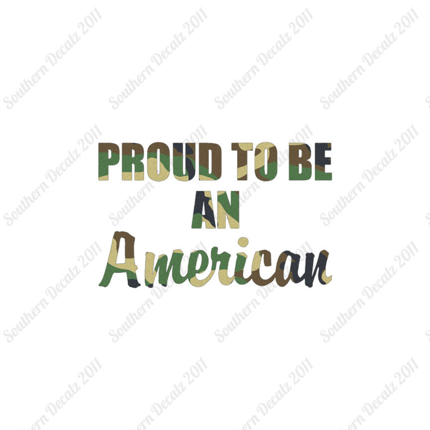 Proud To Be American