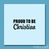 Proud To Be Christian