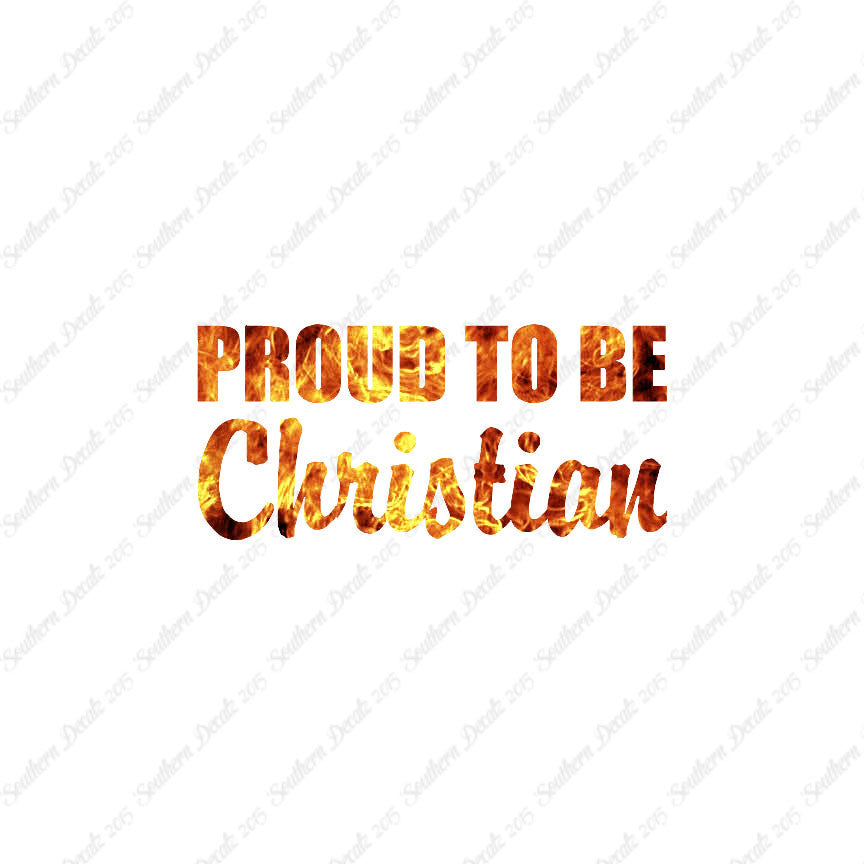 Proud To Be Christian
