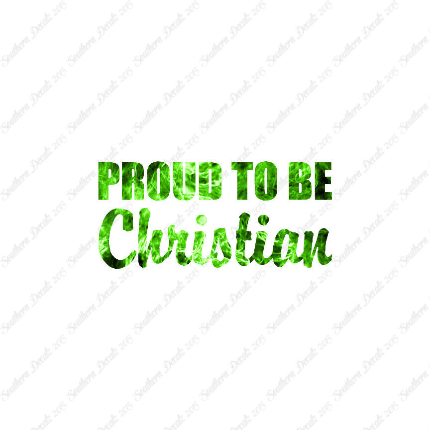 Proud To Be Christian