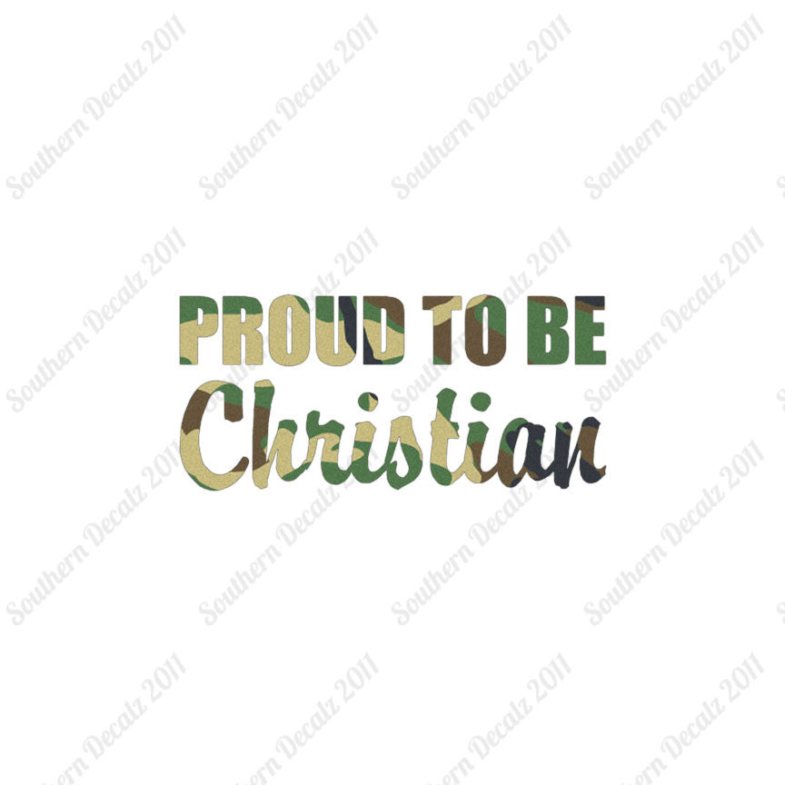 Proud To Be Christian