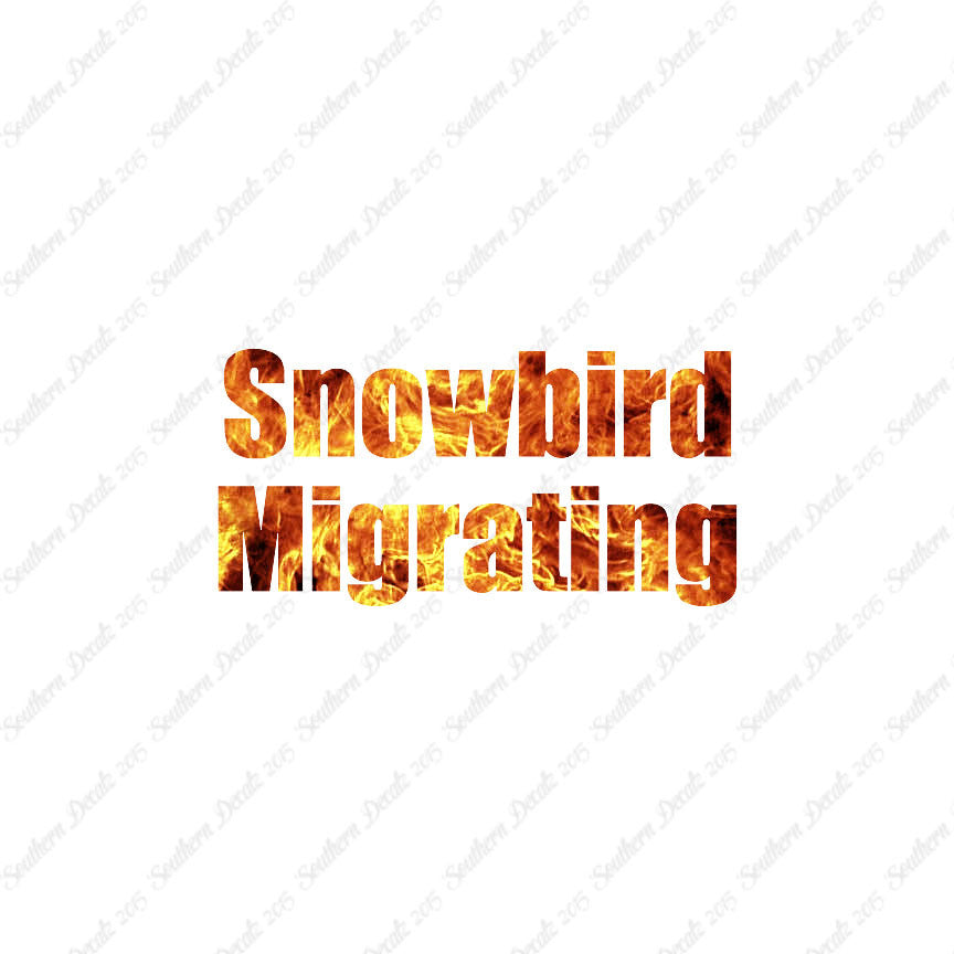 Snowbird Migrating