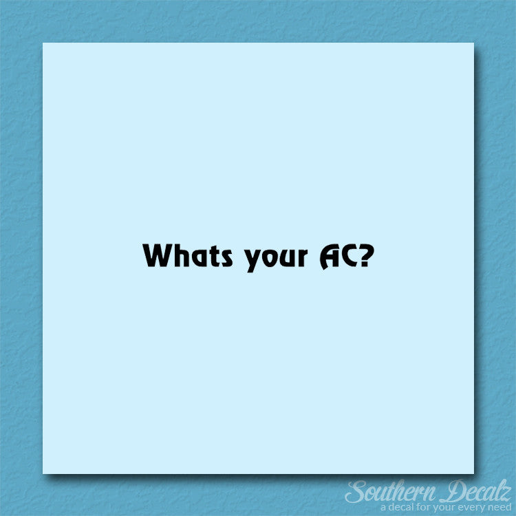 What's Your AC Armor Class