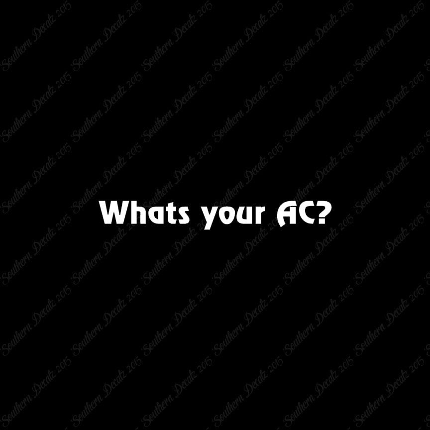 What's Your AC Armor Class