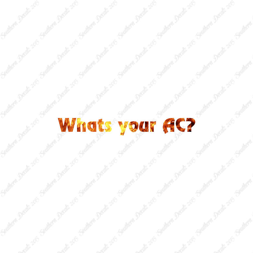 What's Your AC Armor Class