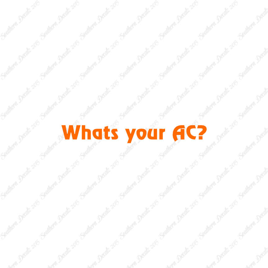 What's Your AC Armor Class