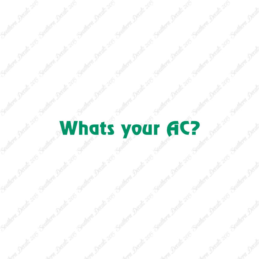 What's Your AC Armor Class