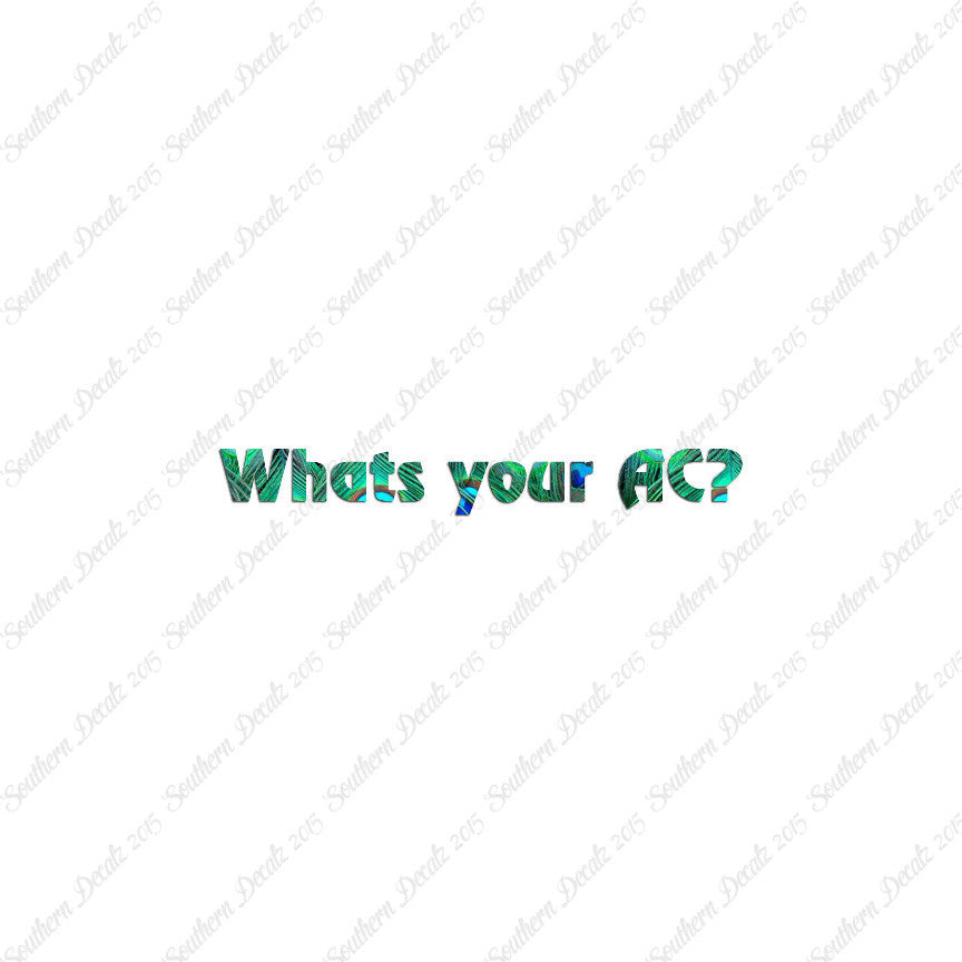 What's Your AC Armor Class