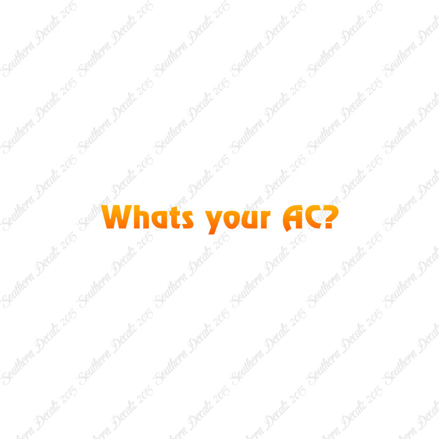 What's Your AC Armor Class