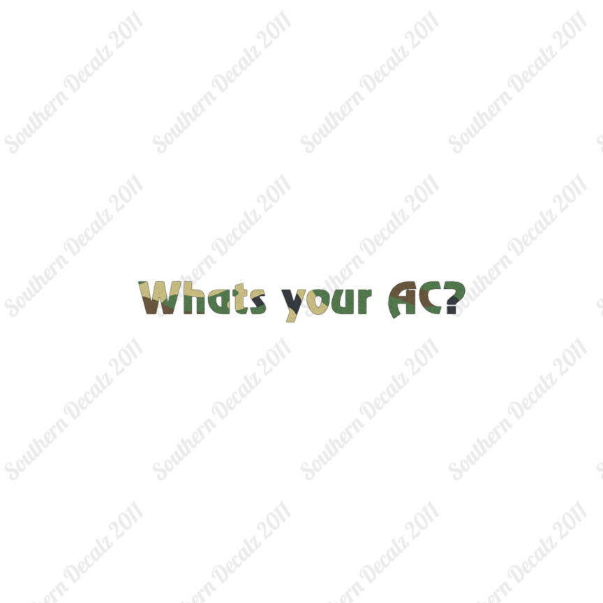 What's Your AC Armor Class
