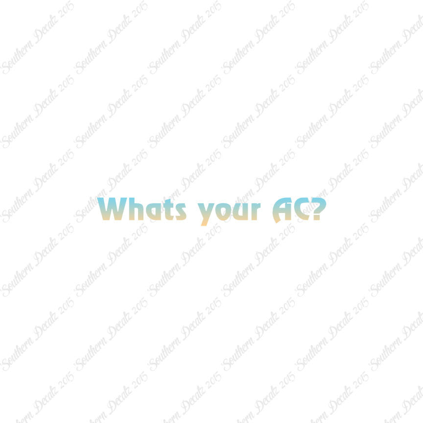 What's Your AC Armor Class