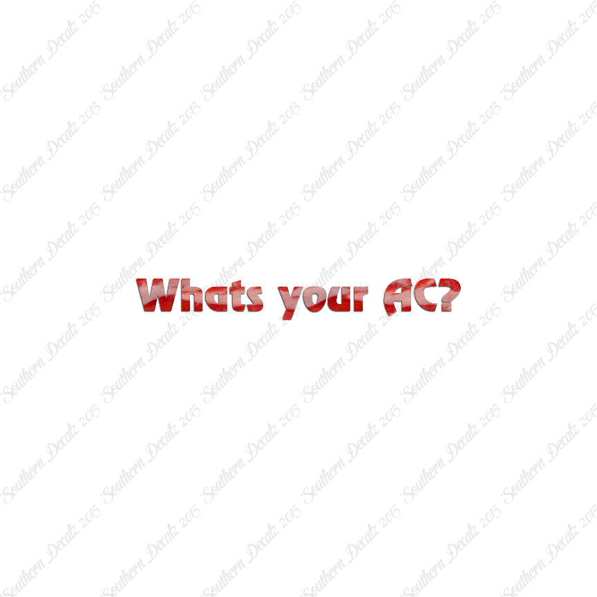 What's Your AC Armor Class