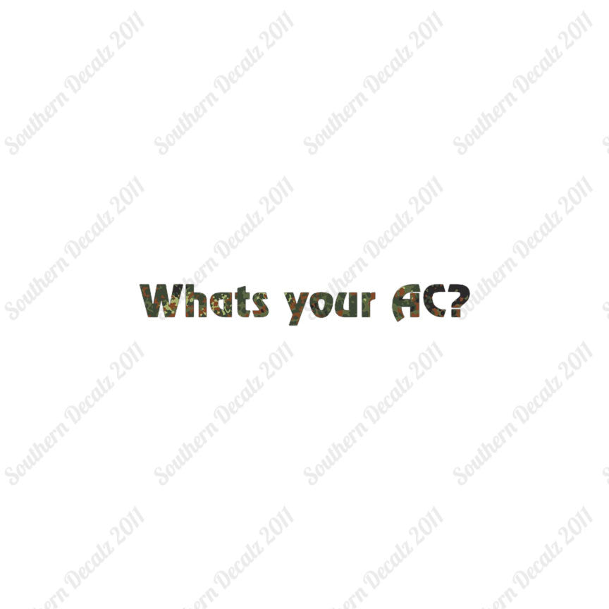 What's Your AC Armor Class