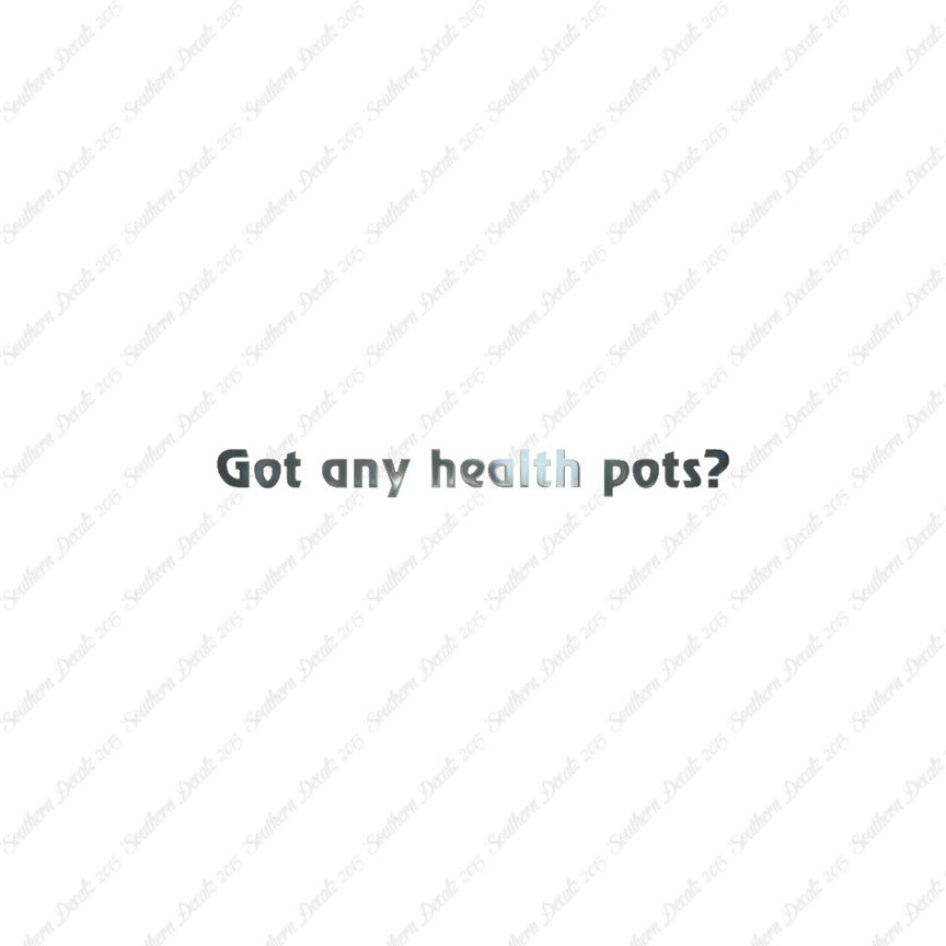 Got Any Health Pots