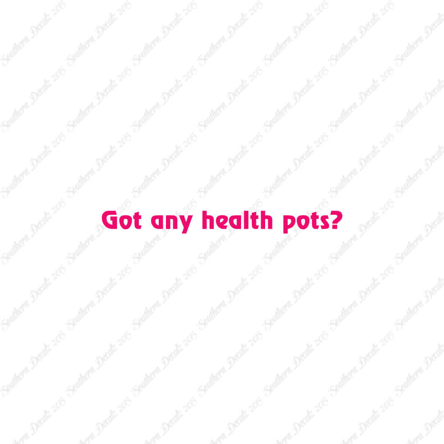 Got Any Health Pots