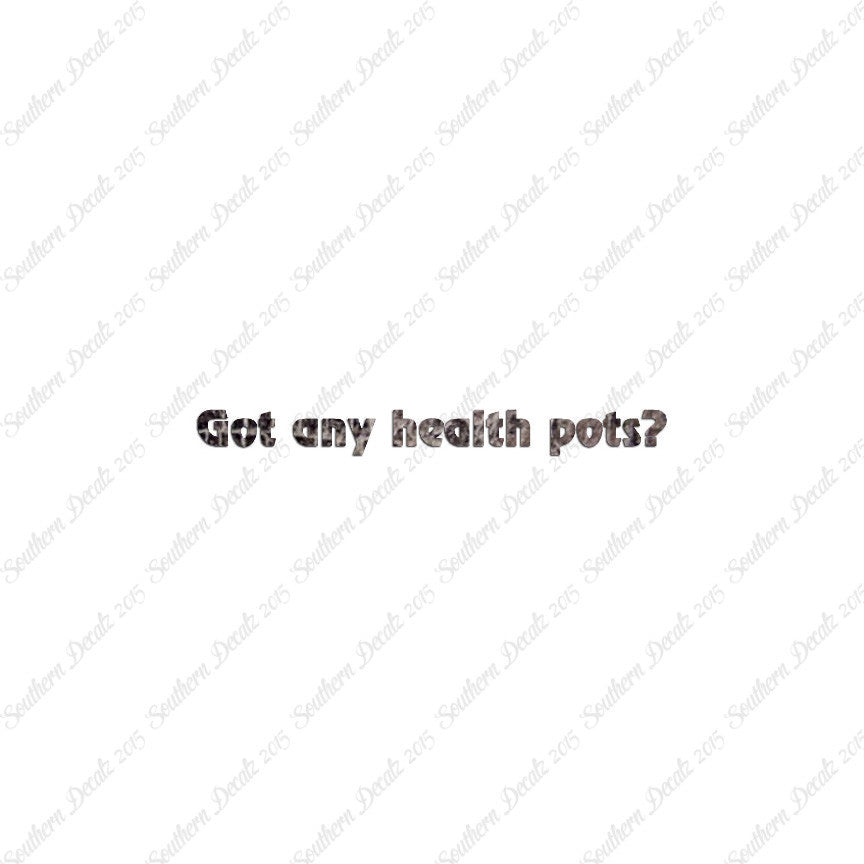 Got Any Health Pots