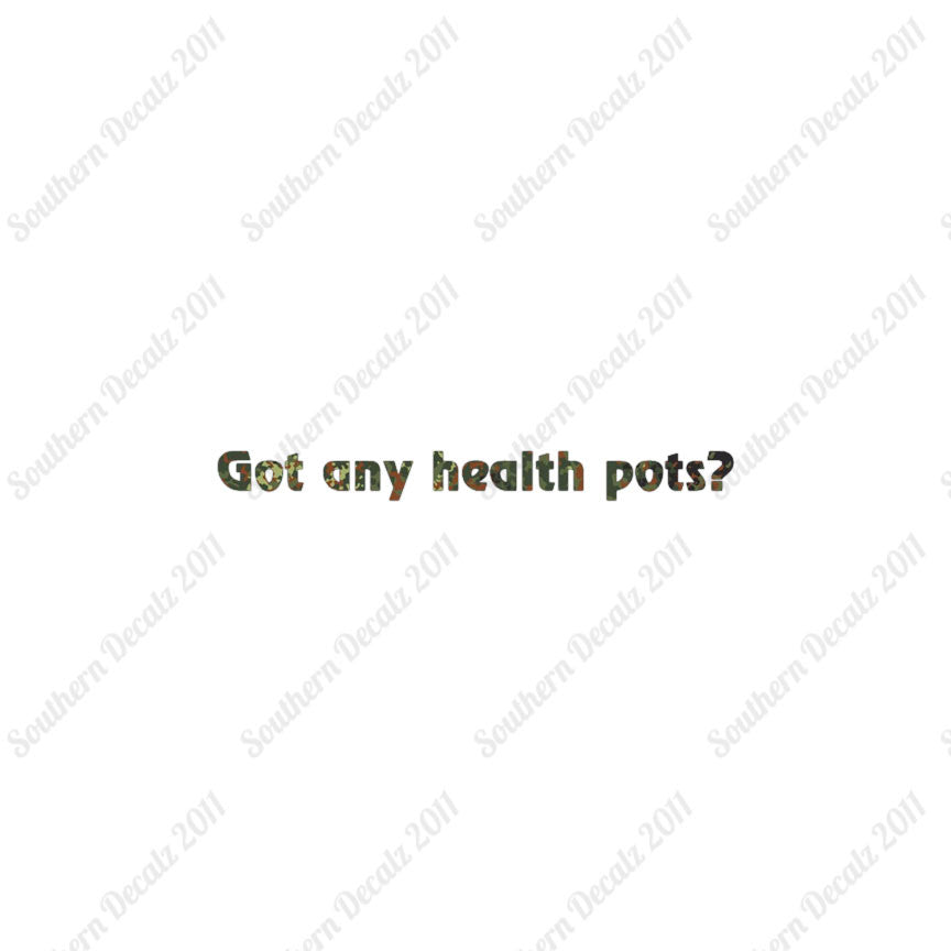 Got Any Health Pots