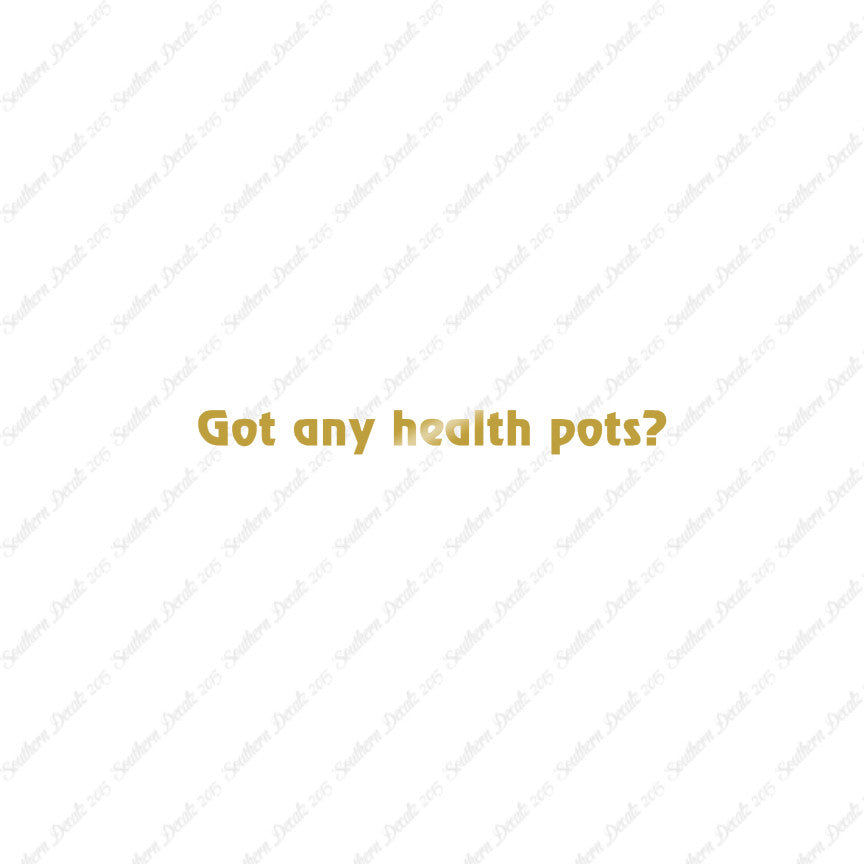 Got Any Health Pots