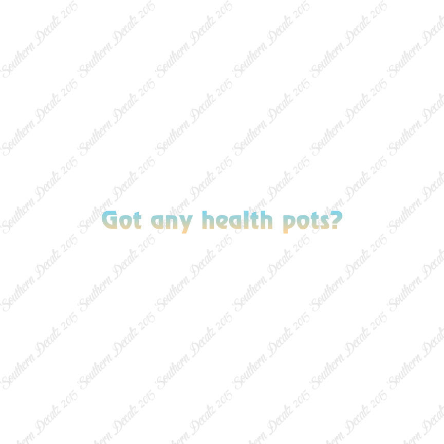 Got Any Health Pots