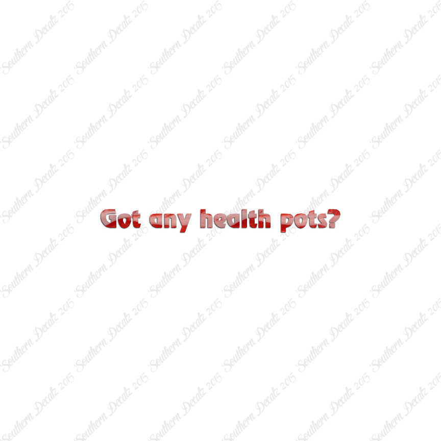 Got Any Health Pots