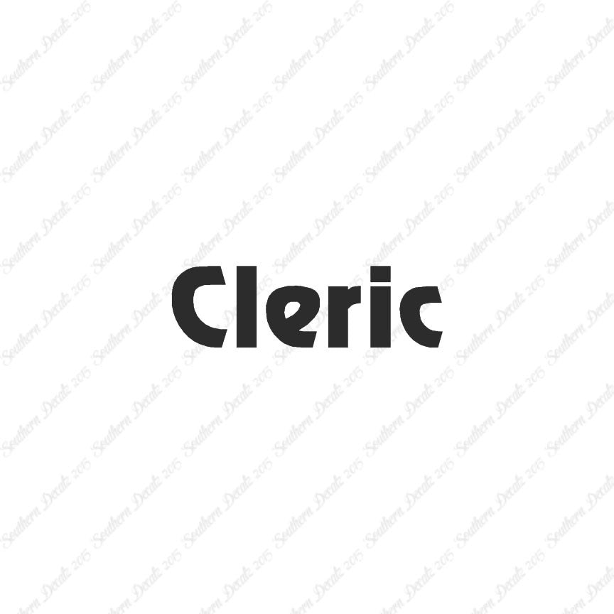 Cleric