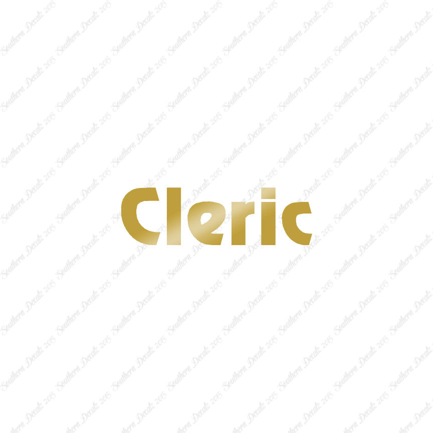 Cleric