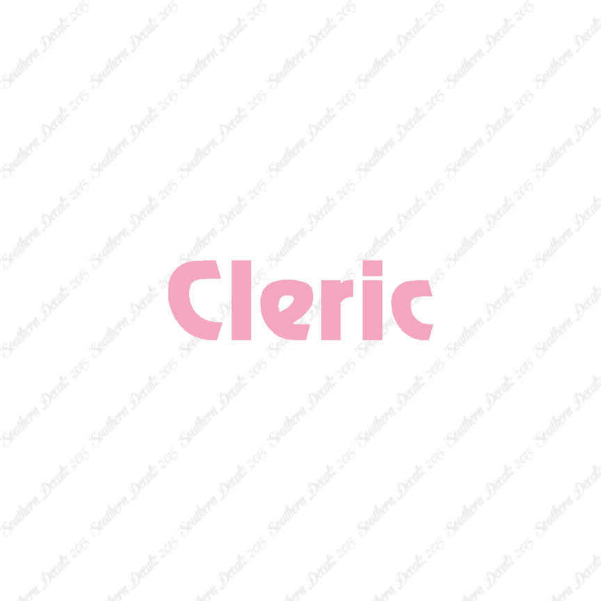 Cleric