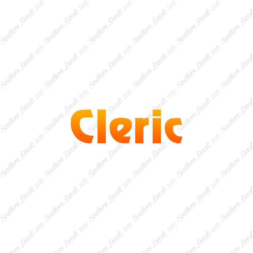 Cleric