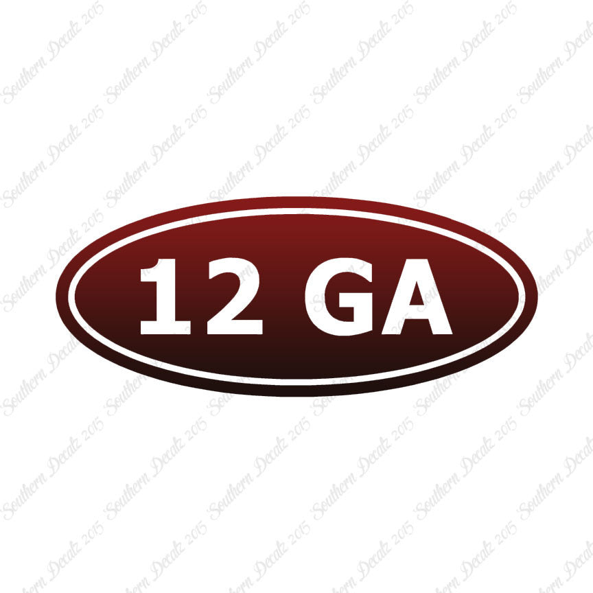 Ammo 12 GA Shotgun Gauge