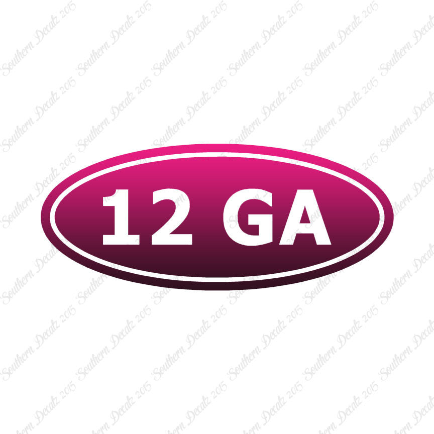 Ammo 12 GA Shotgun Gauge
