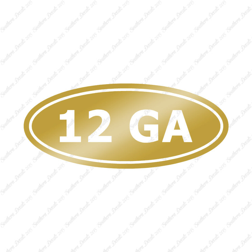 Ammo 12 GA Shotgun Gauge