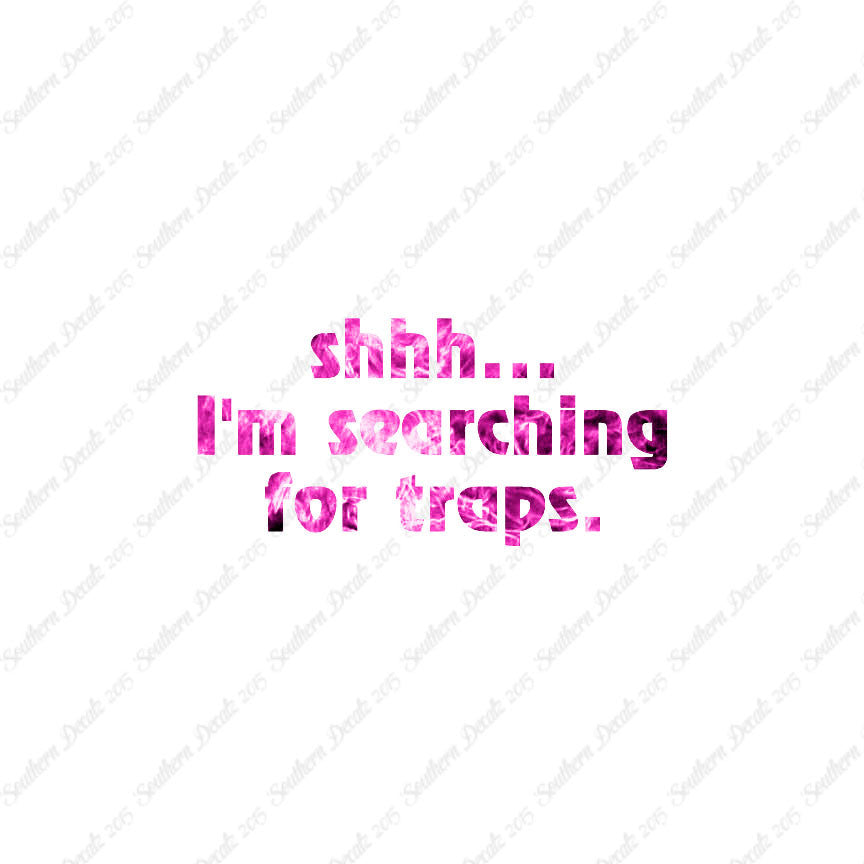 Shh Searching For Traps