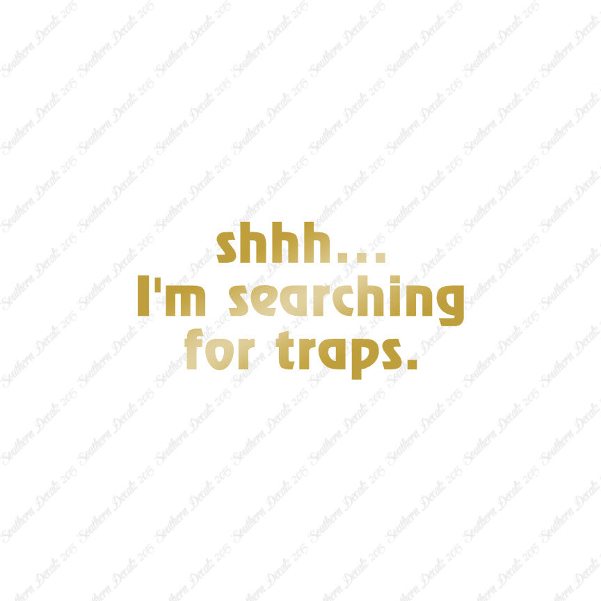 Shh Searching For Traps