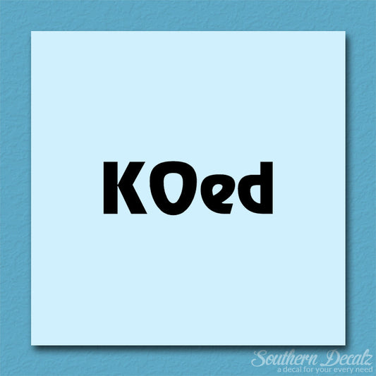 KO ed
