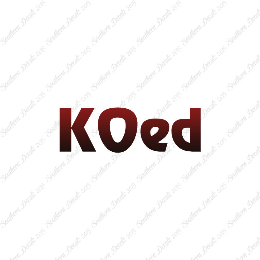 KO ed