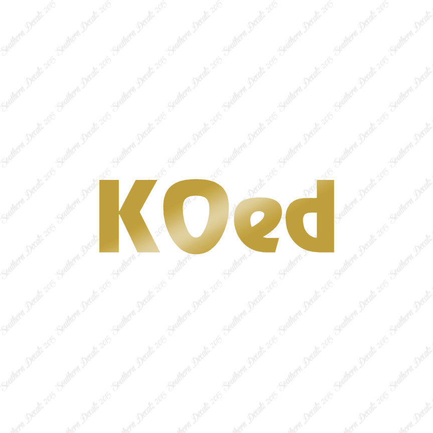 KO ed