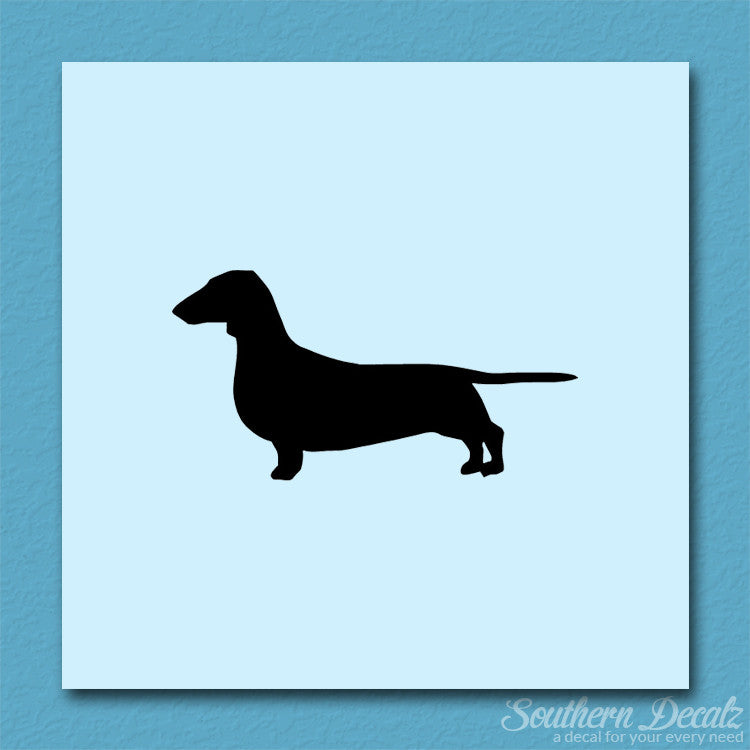 Dachshund Dog Breed Silhouette