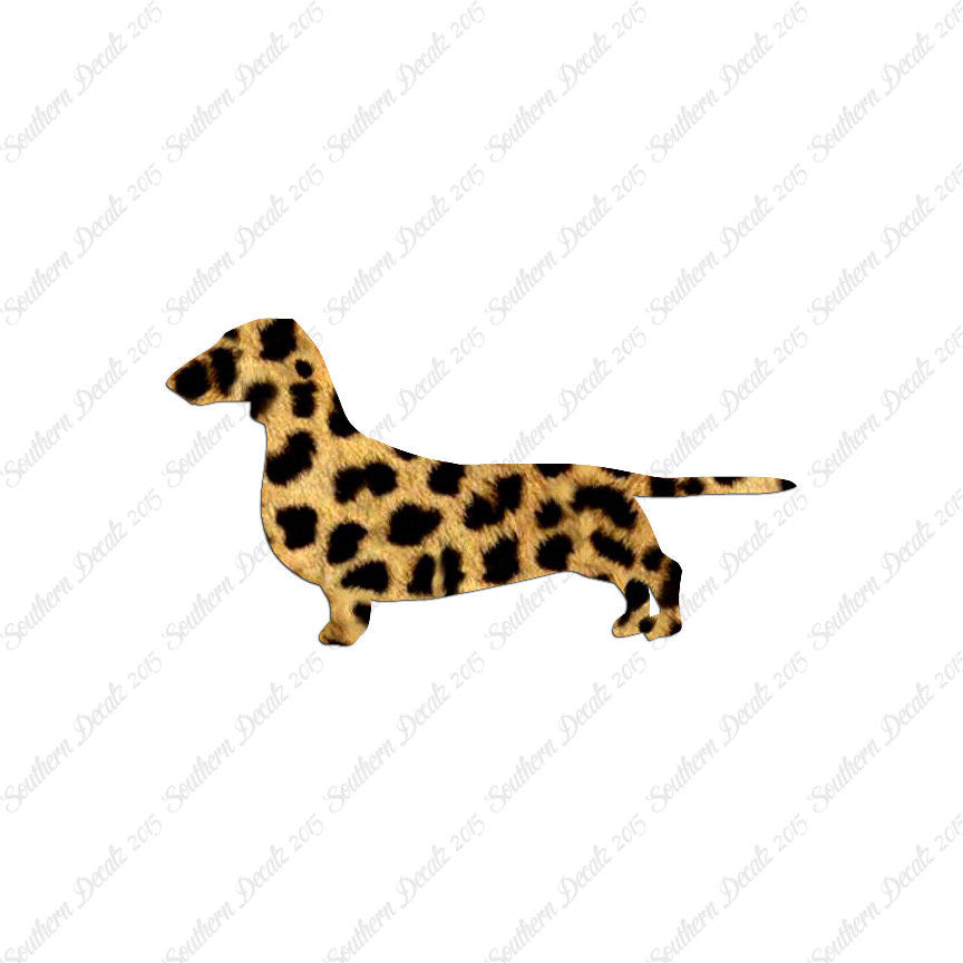 Dachshund Dog Breed Silhouette
